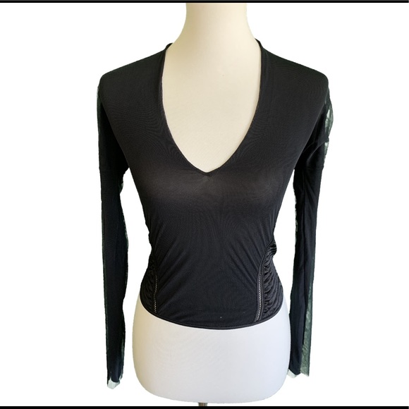 Gucci Tops - EUC Vintage Gucci Fitted Black Top Small